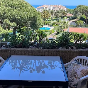 Secured Parc Velusine With Private Parking, Terrace, Pools And Tennis Courts. , Antibes France